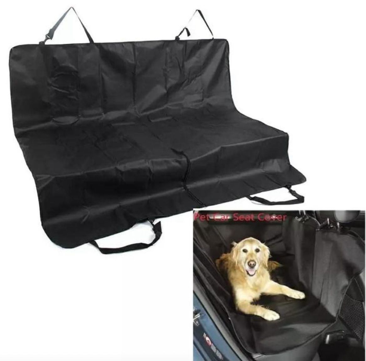dog cover seat black
