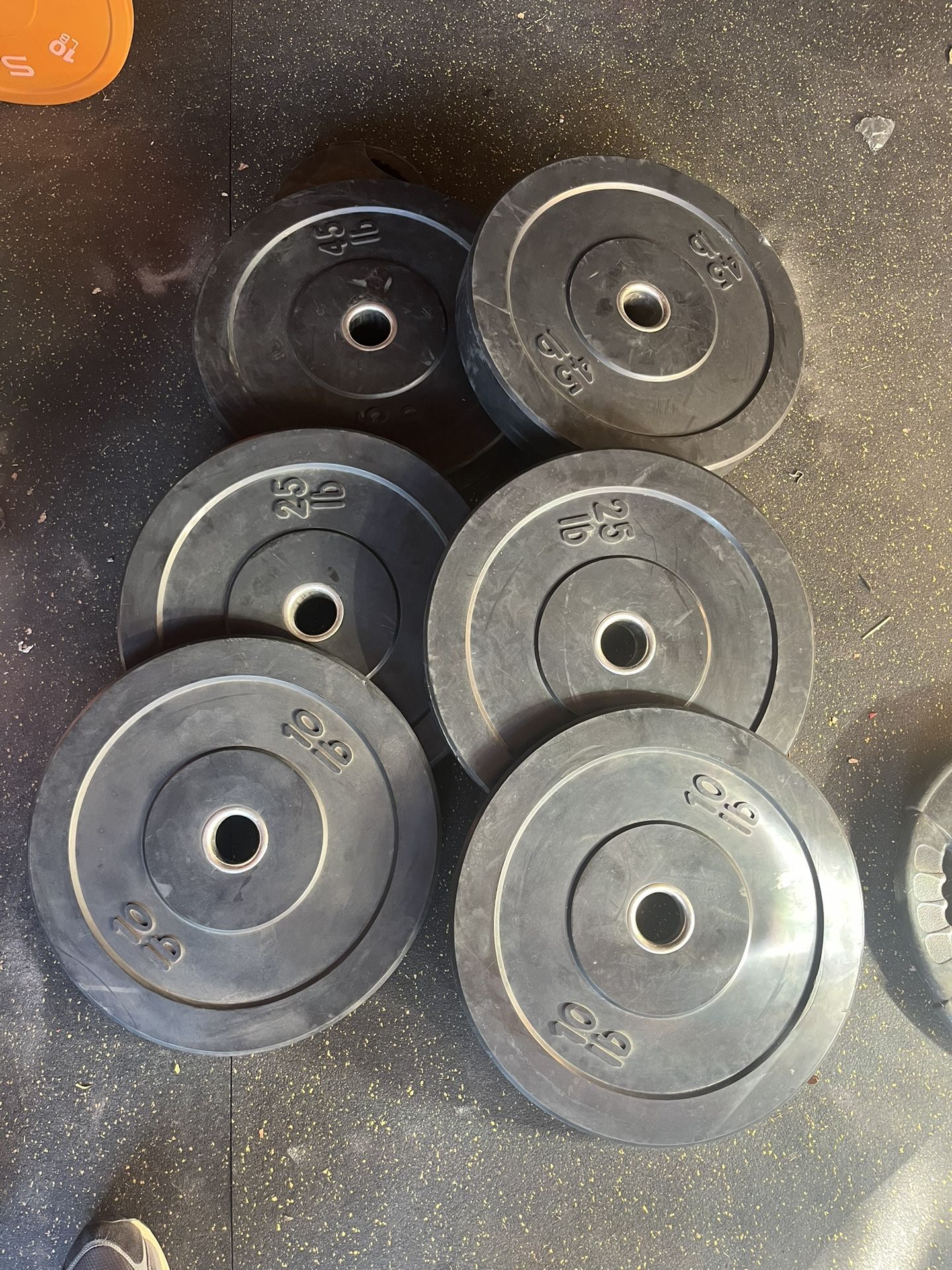 Olympic Weights Bumper plates 