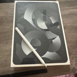 iPad Air Space Grey (5th Generation 64gb) With Generation 2 Apple Pencil 
