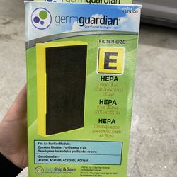 GermGuardian Air Purifier Replacement Filter E, HEPA Pure, for Models AC4100 and AC4150