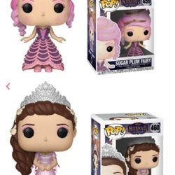 Nutcracker Sugar Plum Fairy & Clara VAULTED Funko Pop Combo Set 