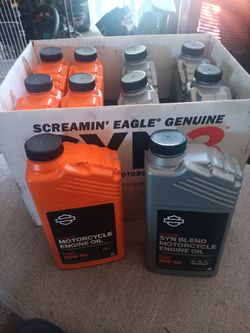 Harley Davidson motor oil