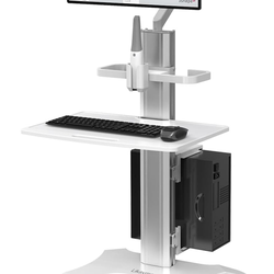 Medical Trolley Cart with Monitor Mount