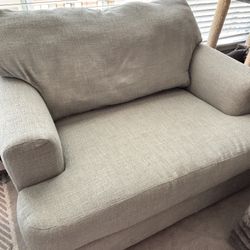 Emilio Upholstered Sofa Chair (Oversized)