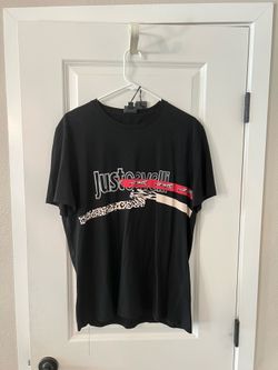 Just Cavalli Men's Slim-Fit Graphic T-Shirt - Black
