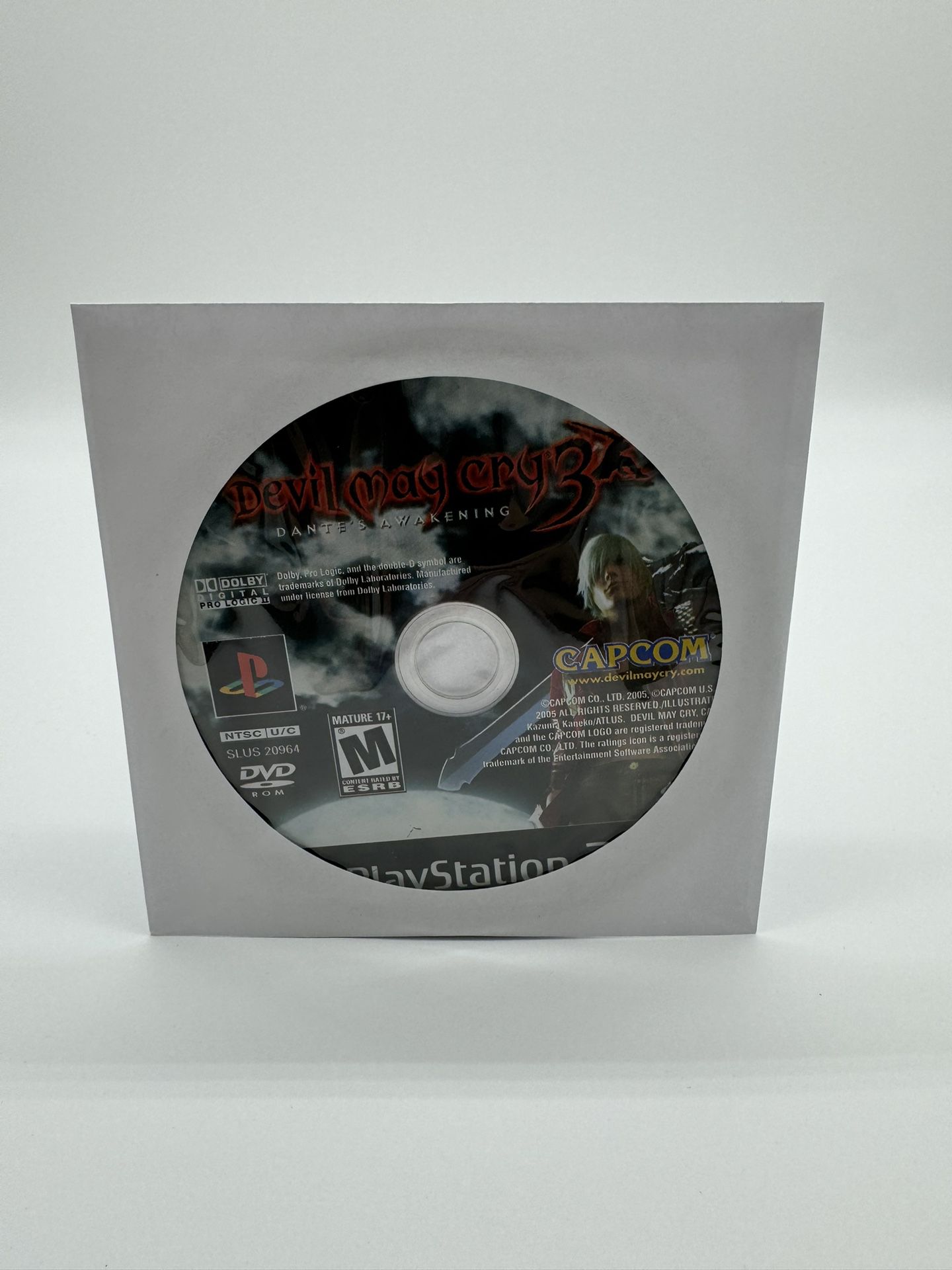 Devil May Cry 3: Dante's Awakening (Sony PlayStation 2, PS2) DISC ONLY 