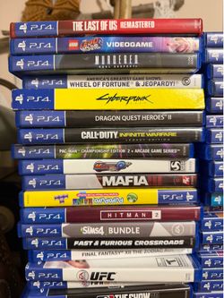 PlayStation 4 PS4 Games $10-25 Each