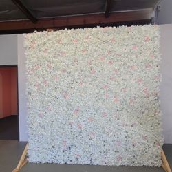 Flower Wall / Metallic Backdrop