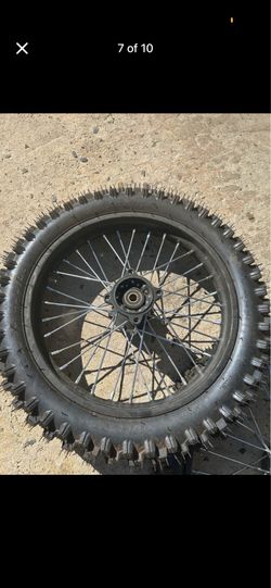 Pitbike big wheel kit