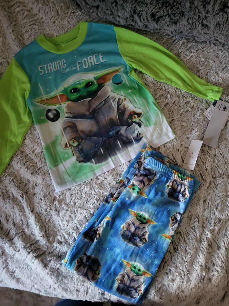 Pjs Set Size 6 Star Wars Brand New With Tags