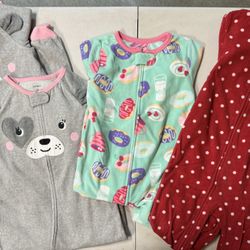 Carter’s Footed Pajamas Size 2T & 3T
