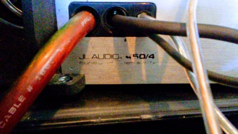 Jl Audio Amp Must Go 455/4