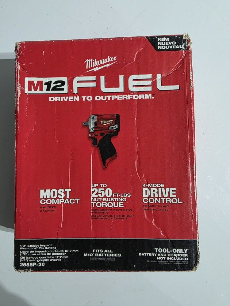 Milwaukee M12 Impact Wrench 1/2