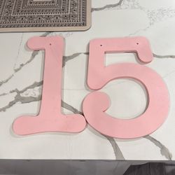Quinceañera Sign