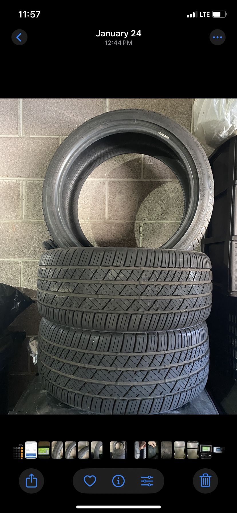 Bridgestone potenza’s (3) 225/40/18