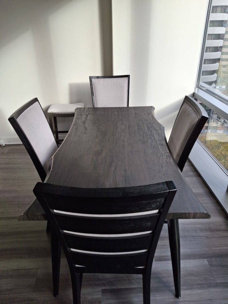 Table & Chairs with FREE Stool