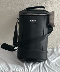 Black Igloo Cooler Bag