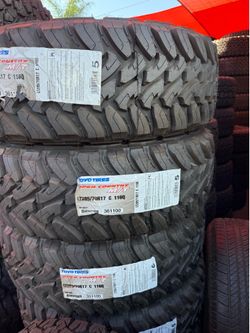 285/70/17 Toyo MT tenemos todas las marcas y medidas