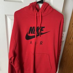 Men’s Nike Red Hoodie Pullover