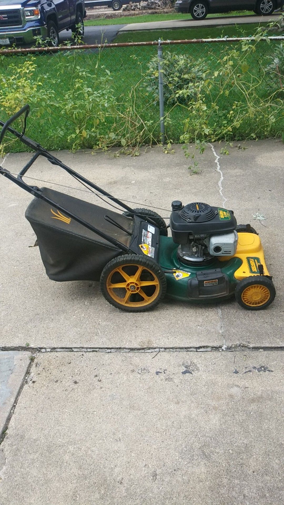 Yardman 5.5hp Honda Motor 21" cut LAWN MOWER