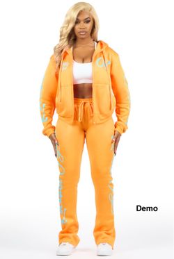 Rockstar Original Nakesha Orange Stacked Track Set (Medium)