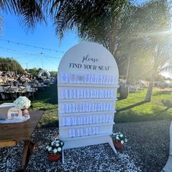 Wedding Seating Chart