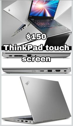 Touch screen laptop