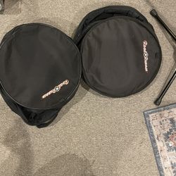 Two 6.5x14 Roadrunner Snare Bags