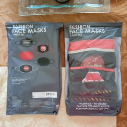 Face Mask 10 Count. Machine Washable Cloth Masks. 2 Packages For $10