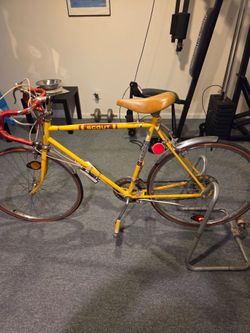 Stationary Huffy bike