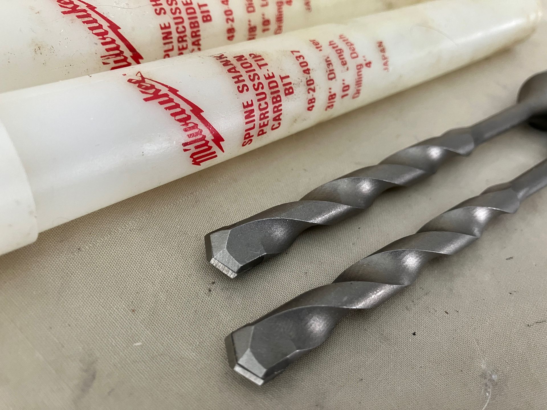 2 NEW Milwaukee Percussion Carbide Bits