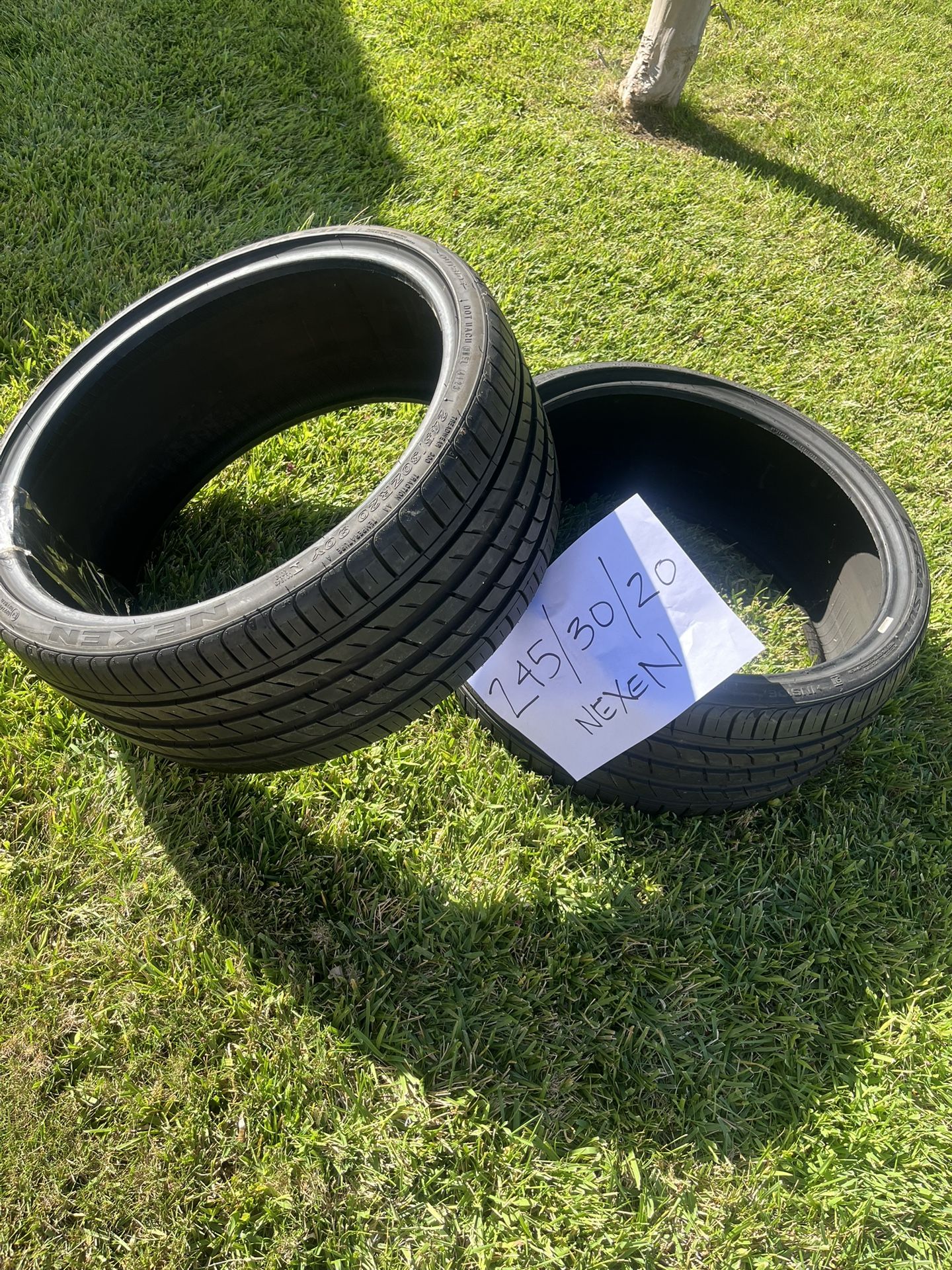 245/30/20 Nexen Tires new And take Off