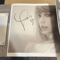 Taylor Swift: Tortured Poets Department Signed Vinyl