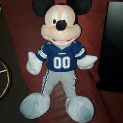 Mickey Mouse In Cowboys Jersey