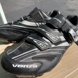 Venzo Spd Mountain Bike Shoes. Size 11 Eu 46