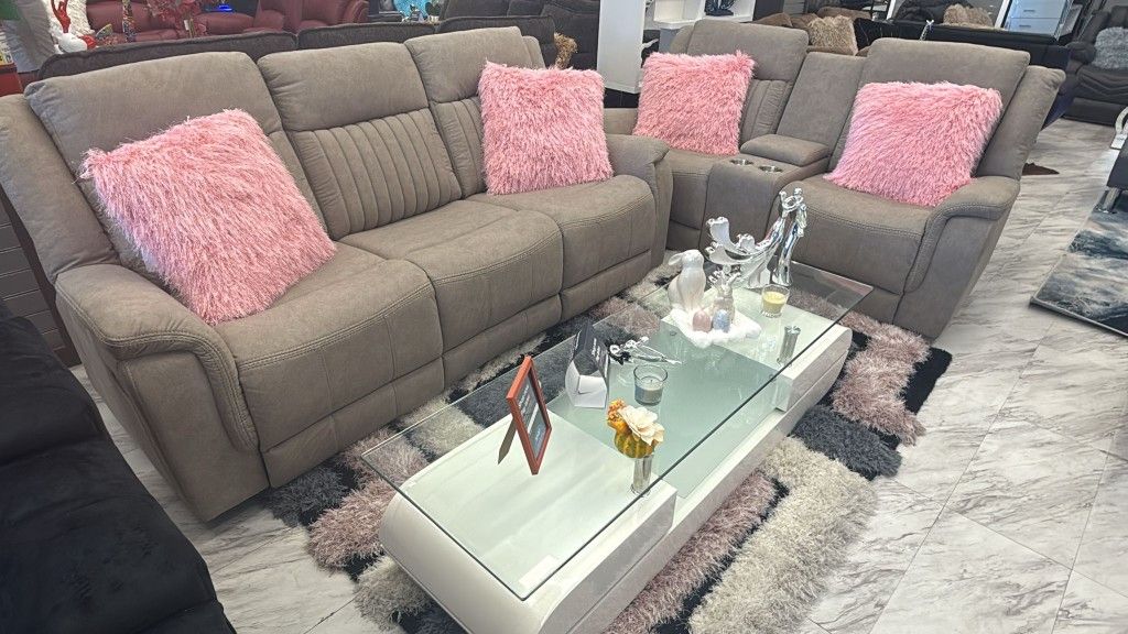 Sofa Y Loveseat Reclinable Disponible!!! Preguntar Por Precio!!! Ask For Price!!!