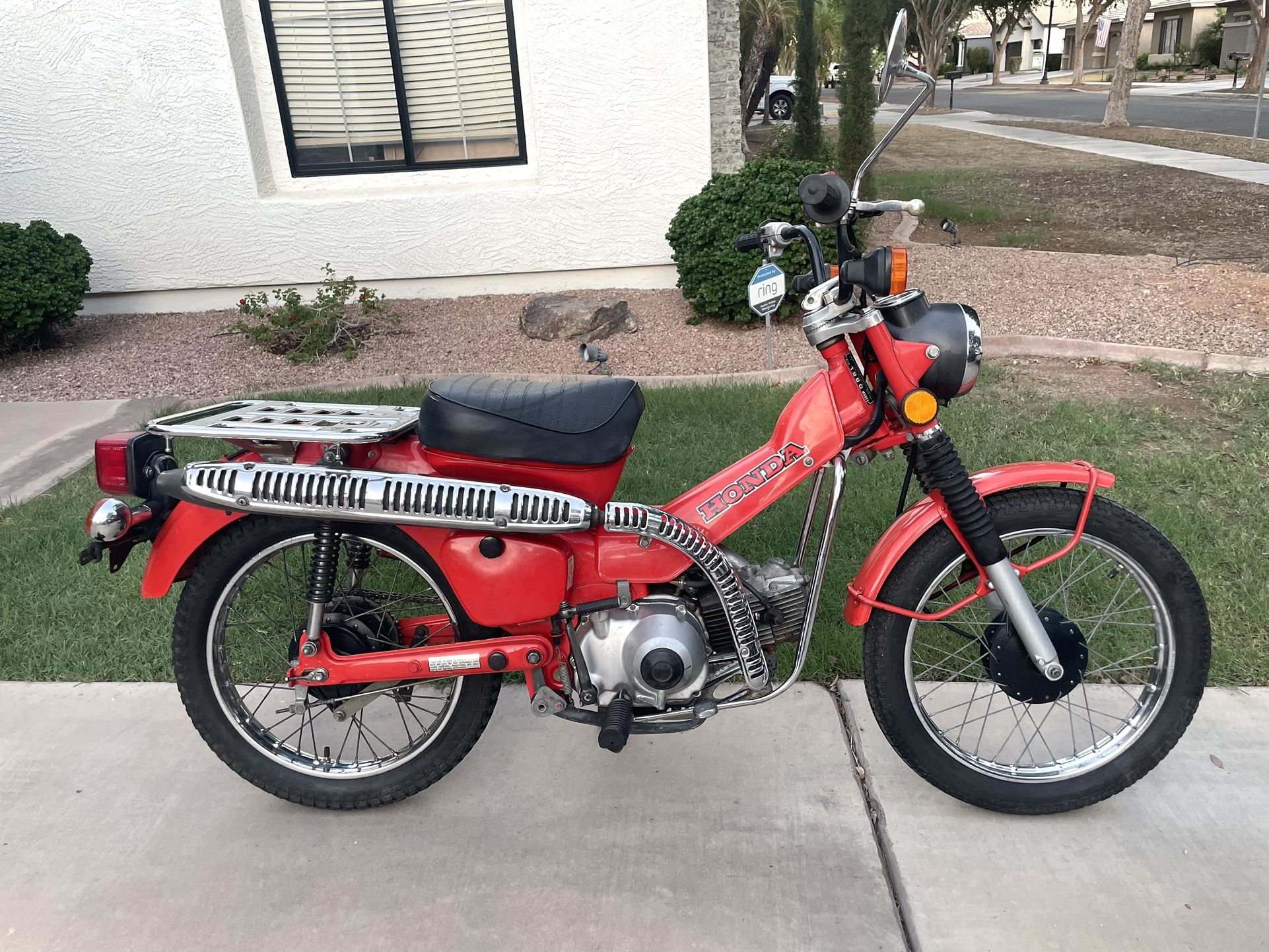 1980 Honda CT110 Trail 110 RUNS GREAT WITH TITLE