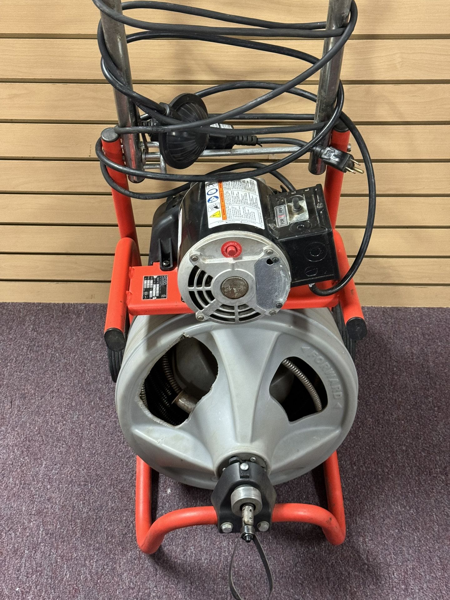 RIDGID DRAIN CLEANING SNAKE/Auger
