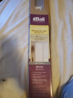 3 Bali 1 Vinyl Blind  Window solution  White 