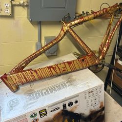 Bike Frame Custom Painted