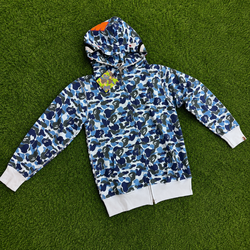 BAPE Shark Camo Hoodie - Men's Size M - New with Tags