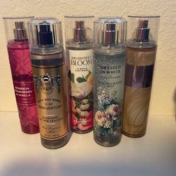 Bath & Body Works Body Sprays 