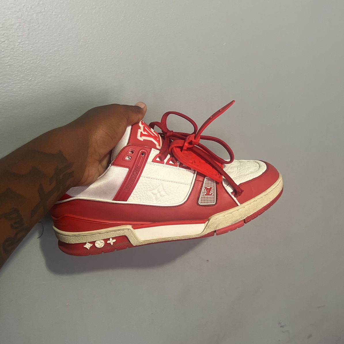 Louis Vuitton Denim Trainer for Sale in Cleveland, OH - OfferUp