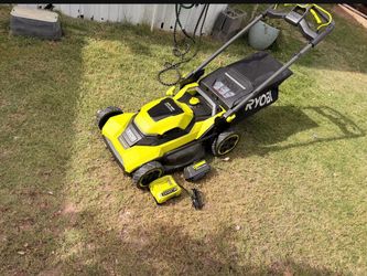 RYOBI 40V HP Brushless 21 in. Cordless Battery Walk Behind Self-Propelled Lawn Mower