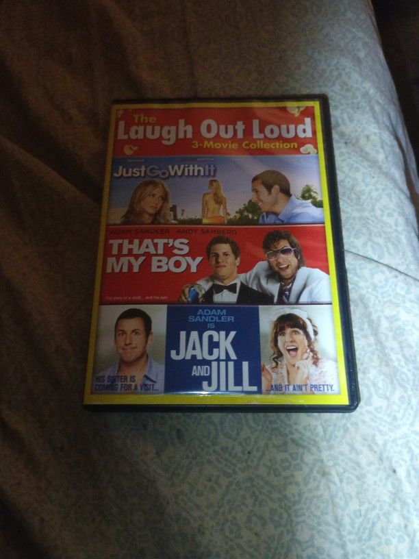 Just Go With It/That's My Boy/Jack And Jill Dvd 