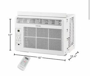 Vissani 5,000 BTU 115-Volt Window Air Conditioner Cools 150 sq. ft. in White New