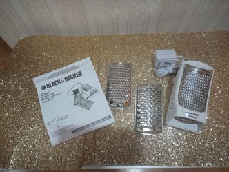 New Black and Decker Gizmo Cordless Food Grater