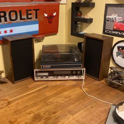 Record 8 track Am Fm Stereo Vintage Antique