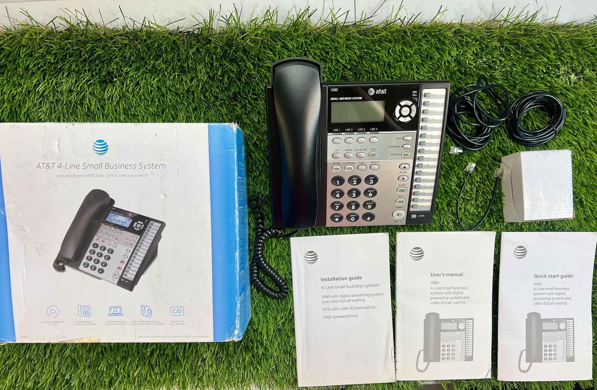 AT&T 4-Line Phone Small Business System Compatible 1040, 1070, 1080 New Open Box