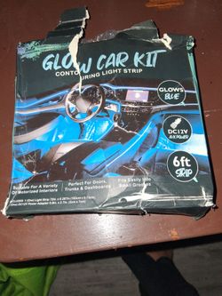 Glow Car Kit Blue Contouring Light Strip 6ft